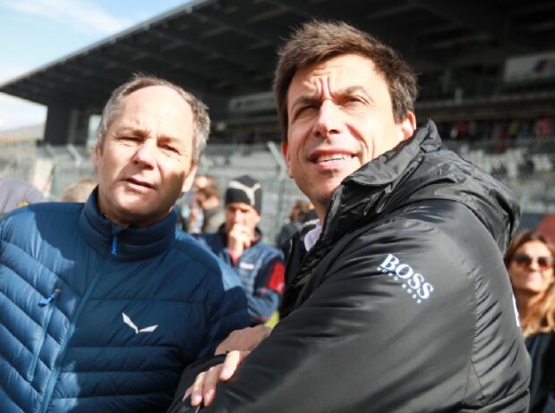 Toto Wolff, Gerhard Berger Toto Wolff, Gerhard Berger