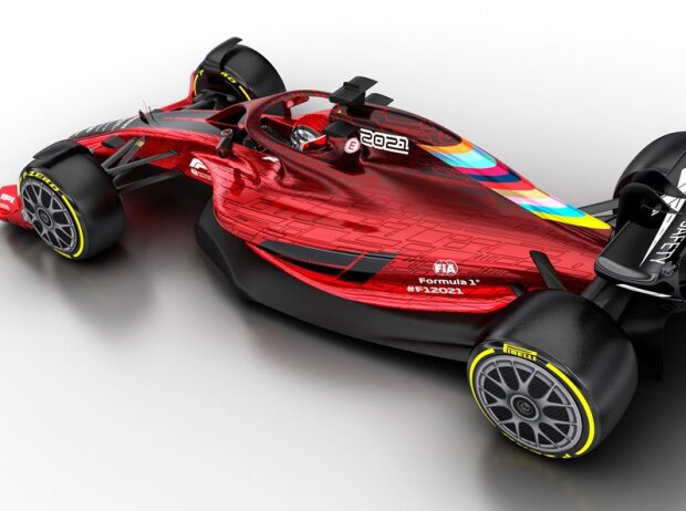Titel-Bild zur News: Formel-1-Modell 2021