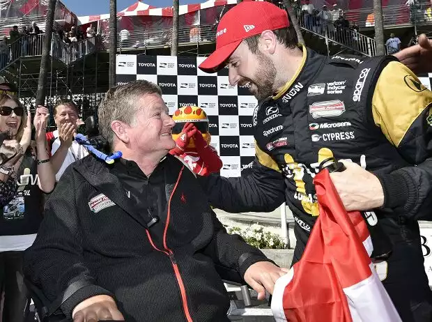 James Hinchcliffe, Sam Schmidt Titel-Bild zur News: James Hinchcliffe, Sam Schmidt