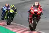 Bild zum Inhalt: Dovizioso lobt Rossi für Zweikampf um P3: "Aggressiv, aber sauber"