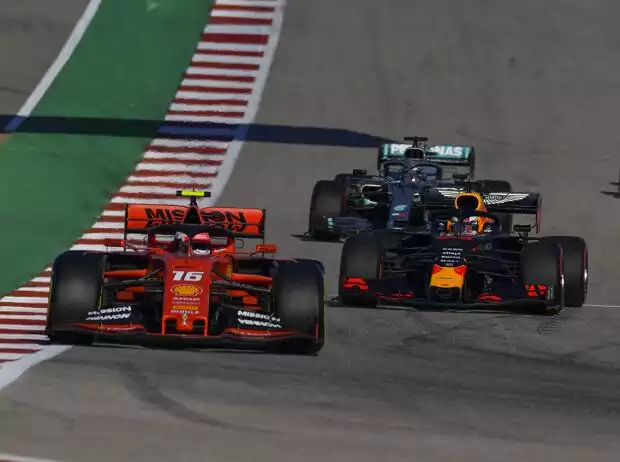 Charles Leclerc, Max Verstappen, Lewis Hamilton, Daniil Kwjat Titel-Bild zur News: Charles Leclerc, Max Verstappen, Lewis Hamilton, Daniil Kwjat