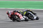 Andrea Dovizioso vor Valentino Rossi 