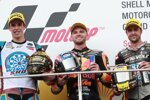 Alex Marquez, Brad Binder und Thomas Lüthi 