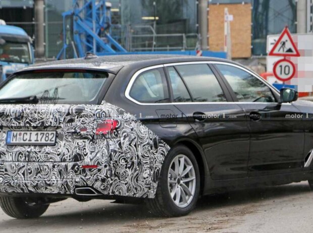 BMW 5er-Reihe Facelift (2020) als ErlkÃ¶nig erwischt 