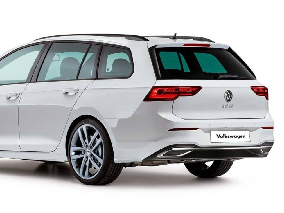 Volkswagen Golf 8 Variant Rendering