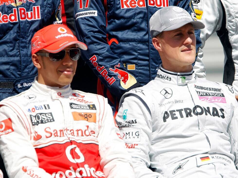 Lewis Hamilton, Michael Schumacher