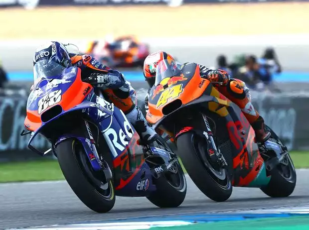 Miguel Oliveira, Pol Espargaro Titel-Bild zur News: Miguel Oliveira, Pol Espargaro