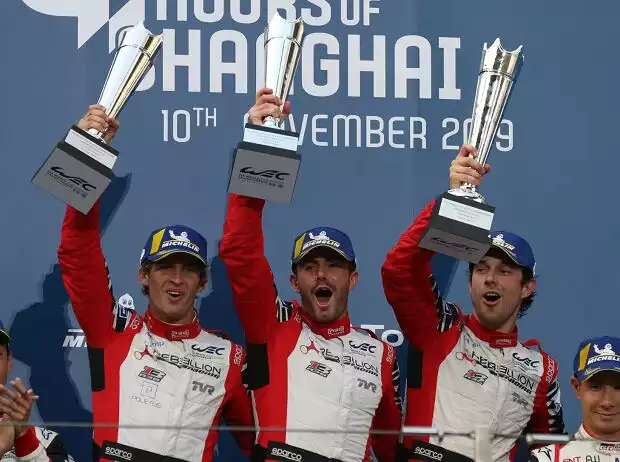 Titel-Bild zur News: Bruno Senna, Gustavo Menezes, Norman Nato