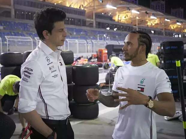 Toto Wolff, Lewis Hamilton Titel-Bild zur News: Toto Wolff, Lewis Hamilton