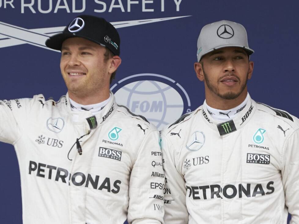 Nico Rosberg, Lewis Hamilton