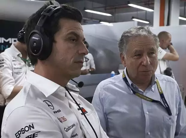 Toto Wolff, Jean Todt Titel-Bild zur News: Toto Wolff, Jean Todt
