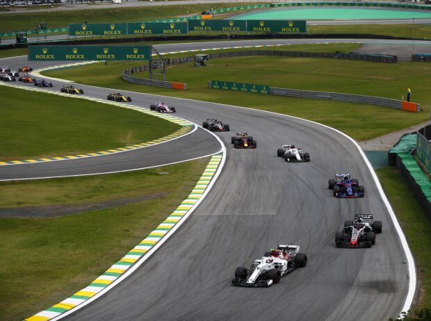 Titel-Bild zur News: Charles Leclerc, Romain Grosjean, Pierre Gasly, Marcus Ericsson, Daniel Ricciardo, Kevin Magnussen, Sergio Perez