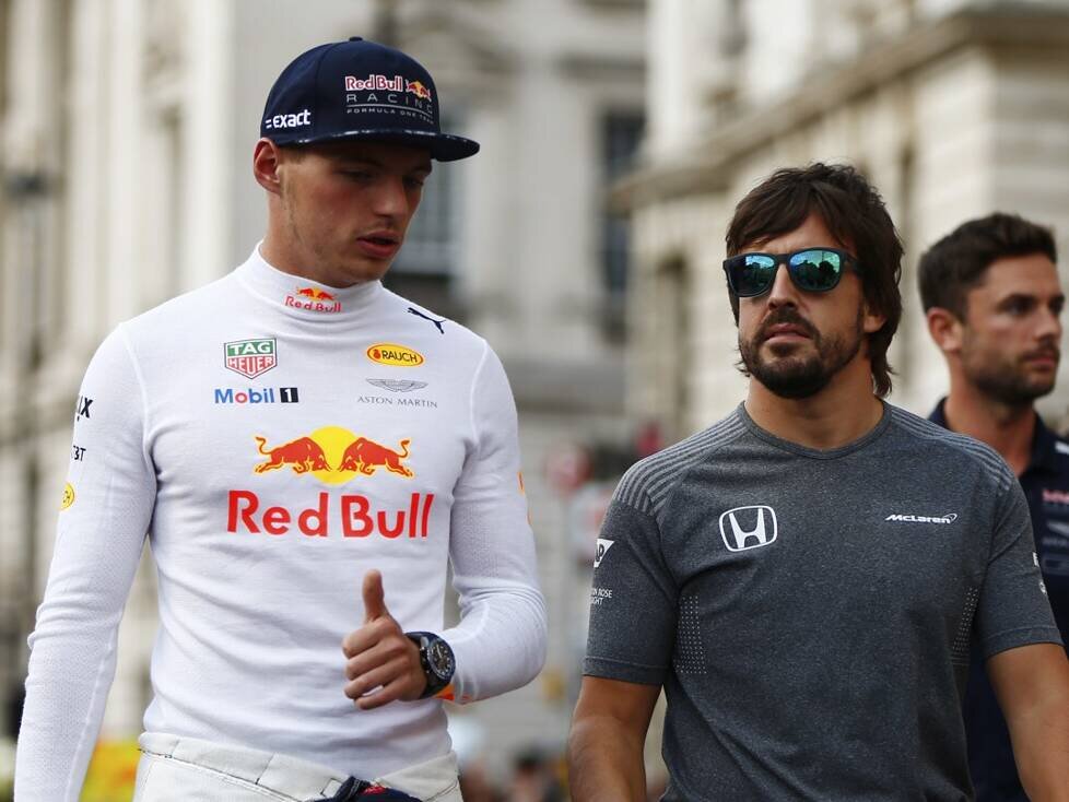 Max Verstappen, Fernando Alonso