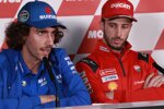 Alex Rins (Suzuki) und Andrea Dovizioso (Ducati) 