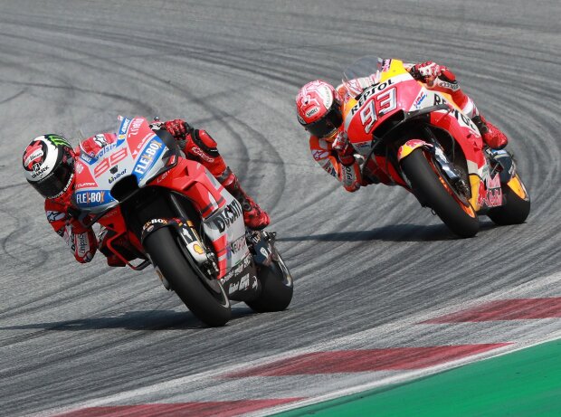 Jorge Lorenzo, Marc Marquez