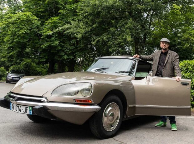 Roland Hildebrandt mit Citroën DS Roland Hildebrandt mit Citroën DS