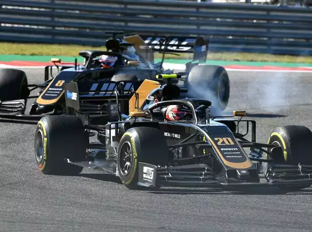 Kevin Magnussen, Romain Grosjean Titel-Bild zur News: Kevin Magnussen, Romain Grosjean