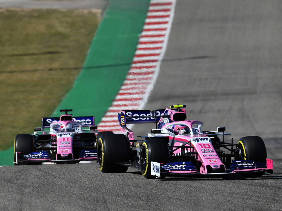 Lance Stroll, Sergio Perez