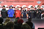 Franco Morbidelli (Petronas Yamaha), Alex Rins (Suzuki), Andrea Dovizioso (Ducati), Marc Marquez (Honda) und Maverick Vinales (Yamaha) 
