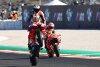 Bild zum Inhalt: Miller bringt Ducati in Reihe eins, Dovizioso und Petrucci schwächeln
