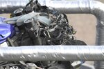 Die zerstörte Yamaha M1 von Valentino Rossi