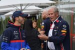 Pierre Gasly (Toro Rosso) und Helmut Marko 