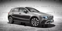 Bild zum Inhalt: Mercedes GLA: Neue Version soll zehn Zentimeter höher werden