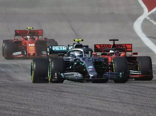 Valtteri Bottas, Sebastian Vettel, Charles Leclerc Titel-Bild zur News: Valtteri Bottas, Sebastian Vettel, Charles Leclerc