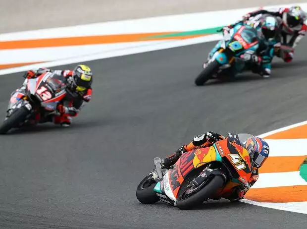 Titel-Bild zur News: Brad Binder, Tom Lüthi