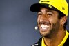 Bild zum Inhalt: "Sprachtalent" Daniel Ricciardo flachst mit TV-Journalistin