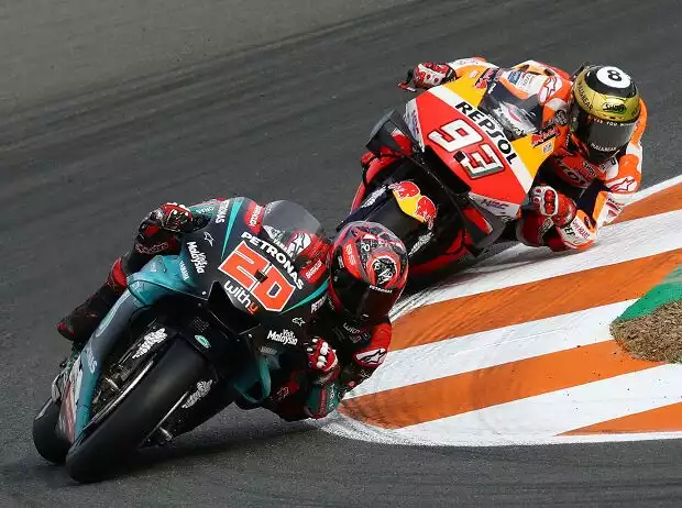 Fabio Quartararo, Marc Marquez Titel-Bild zur News: Fabio Quartararo, Marc Marquez