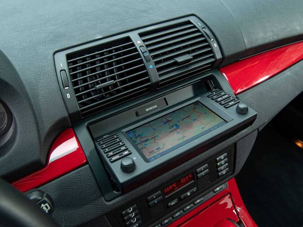 Navigation im BMW X5 4.6 iS  (2002)