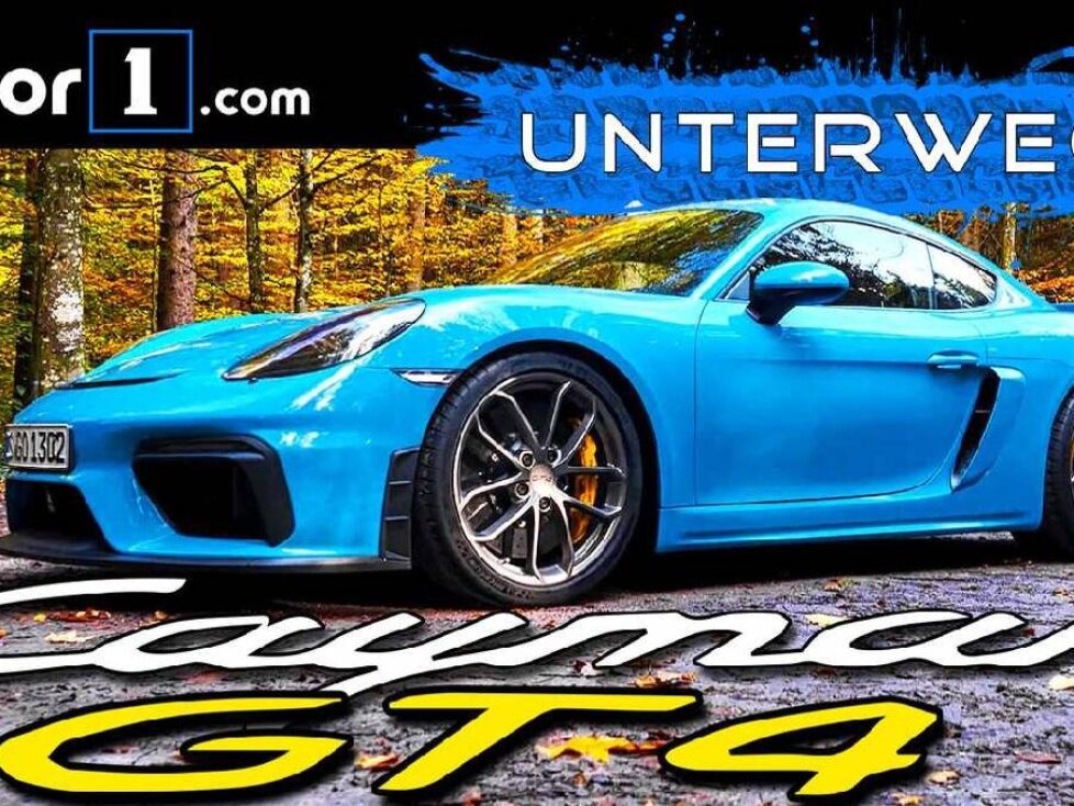 Porsche 718 Cayman GT4 im Test