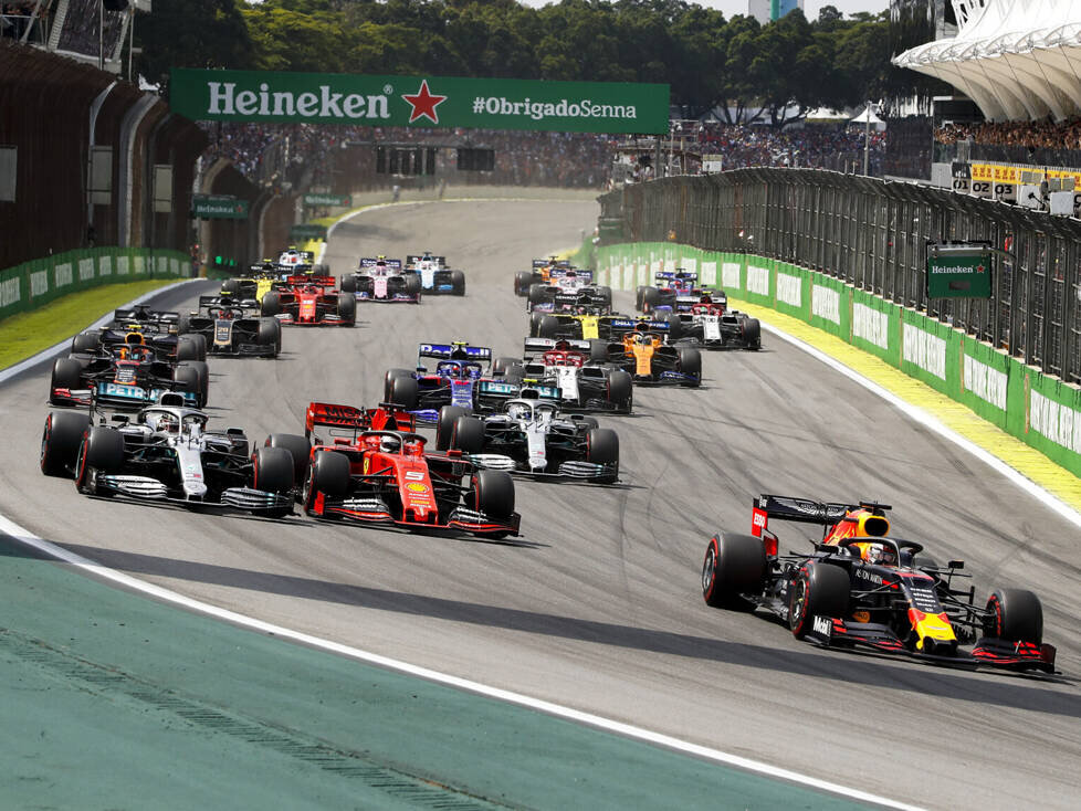 Max Verstappen, Lewis Hamilton, Sebastian Vettel