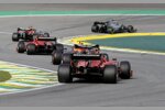 Lewis Hamilton (Mercedes), Max Verstappen (Red Bull), Sebastian Vettel (Ferrari), Alexander Albon (Red Bull) und Charles Leclerc (Ferrari) 