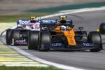 Lando Norris (McLaren) und Lance Stroll (Racing Point) 