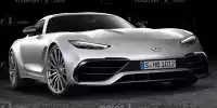 Bild zum Inhalt: Mercedes-AMG GT Coupé anhand des geheimnisvollen Tonmodells gerendert