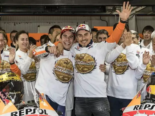 Jorge Lorenzo, Marc Marquez Titel-Bild zur News: Jorge Lorenzo, Marc Marquez
