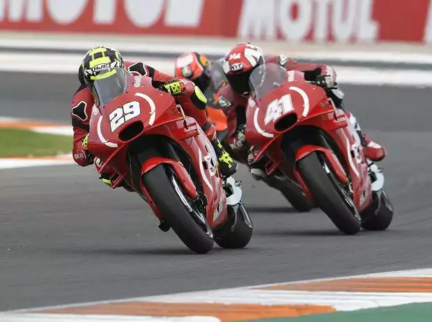 Andrea Iannone, Aleix Espargaro Titel-Bild zur News: Andrea Iannone, Aleix Espargaro