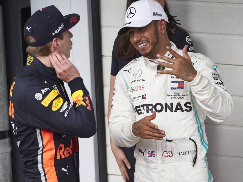 Max Verstappen, Lewis Hamilton