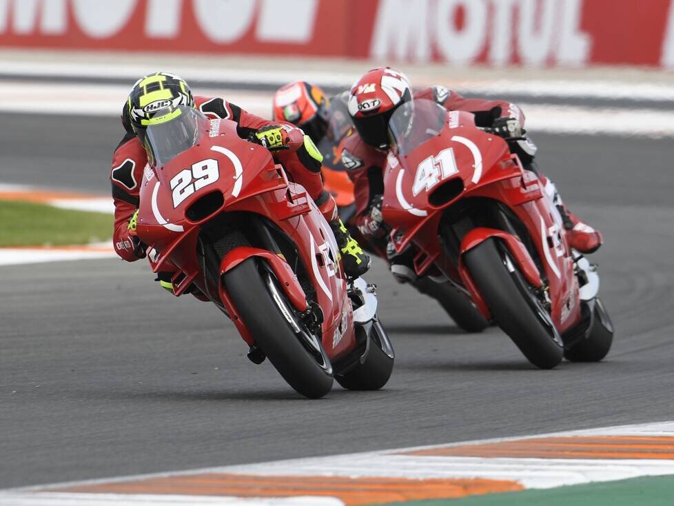 Andrea Iannone, Aleix Espargaro