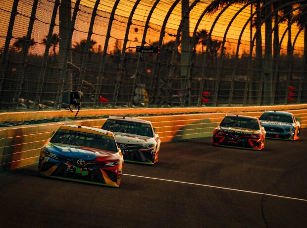 NASCAR-Finalteilnehmer 2019 in Homestead: Kyle Busch, Denny Hamlin, Martin Truex Jr., Kevin Harvick