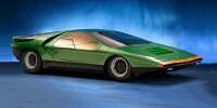 Bild zum Inhalt: Alfa Romeo Carabo (1968): Das Bertone Concept Car setzte Design-Maßstäbe