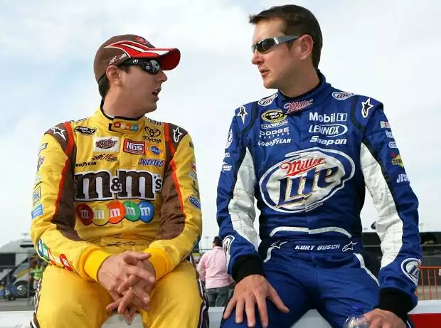 Kyle Busch, Kurt Busch Titel-Bild zur News: Kyle Busch, Kurt Busch