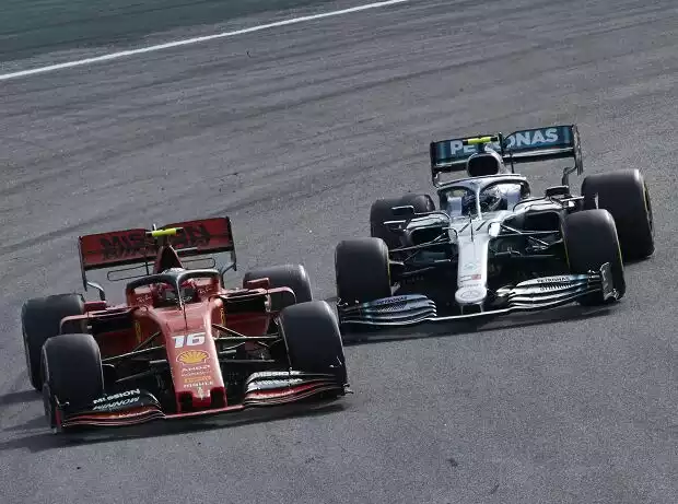 Charles Leclerc, Valtteri Bottas Titel-Bild zur News: Charles Leclerc, Valtteri Bottas