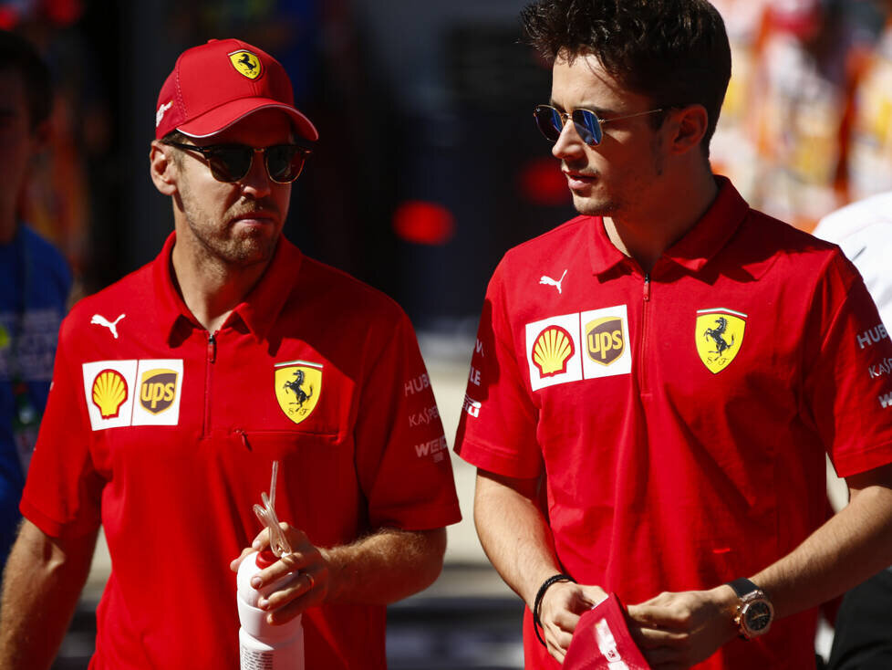 Sebastian Vettel, Charles Leclerc