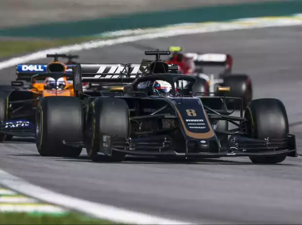 Romain Grosjean, Carlos Sainz Titel-Bild zur News: Romain Grosjean, Carlos Sainz