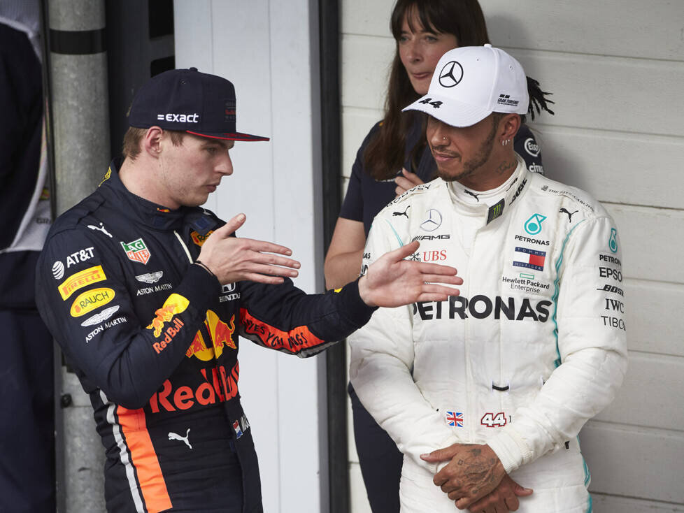 Max Verstappen, Lewis Hamilton