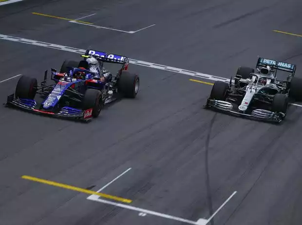 Pierre Gasly, Lewis Hamilton Titel-Bild zur News: Pierre Gasly, Lewis Hamilton