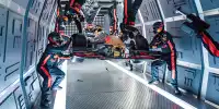 Red Bulls Boxenstopp in der Schwerelosigkeit